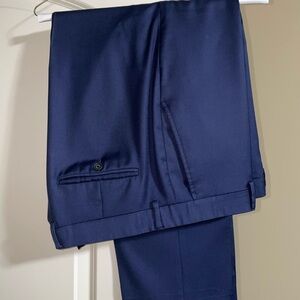 Elegant Navy Blue Trousers